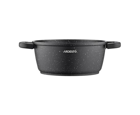 Набор посуды Ardesto Gemini Anzio, 6 предметів, чорний (AR1906AS), изображение 12