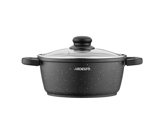 Набор посуды Ardesto Gemini Anzio, 6 предметів, чорний (AR1906AS), изображение 13