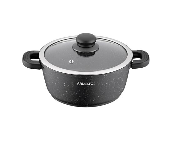 Набор посуды Ardesto Gemini Anzio, 6 предметів, чорний (AR1906AS), изображение 15