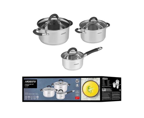 Набор посуды Ardesto Gemini Salerno, 6 предметів (AR1906S), изображение 9