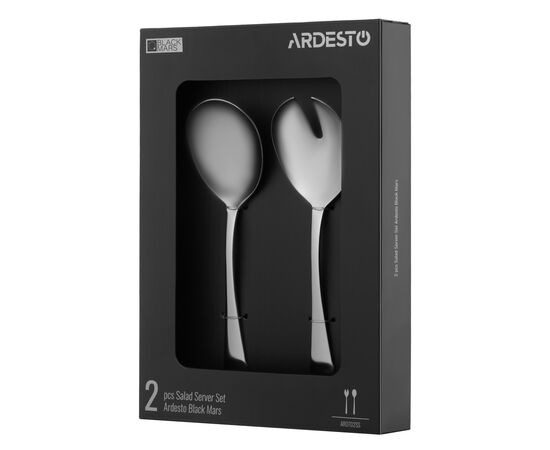 Набор столовых приборов Ardesto Black Mars для салату, 2 прибори (AR0702SS), изображение 4
