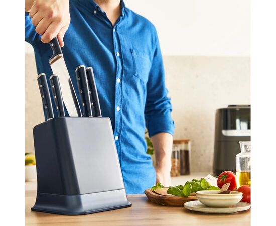 Набор ножей Tefal Ever Sharp Pro, 6 предметів, чорний (K297S644), изображение 21