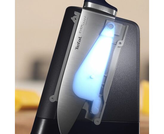 Кухонний ніж Tefal EverSharp, 2 предмети, 16.5 см, чорний (K297S244), зображення 21