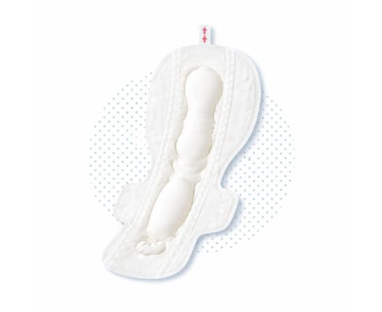 Гігієнічні прокладки Sofy Hadaomoi Hadaomoi Organic Cotton Органічні нічні з крильцями 8 шт (4903111335268), зображення 2