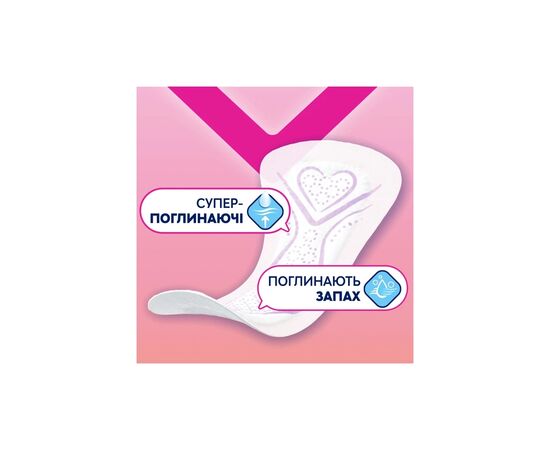 Ежедневные прокладки Libresse Dailies Protect Regular Liners 64 шт. (7322540082210), изображение 5