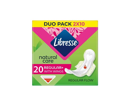 Гигиенические прокладки Libresse Natural Care Normal 20 шт. (7322540137613)