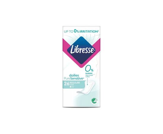 Ежедневные прокладки Libresse Pure Sensitive Normal 26 шт. (7322541161914), изображение 2