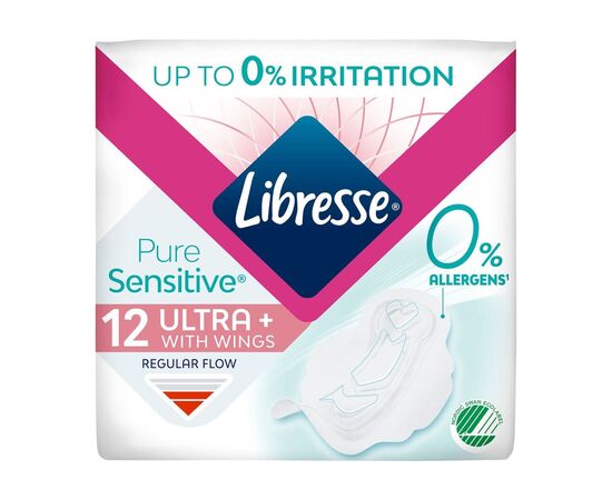 Гигиенические прокладки Libresse Pure Sensitive Ultra Normal 12 шт. (7322541161747)