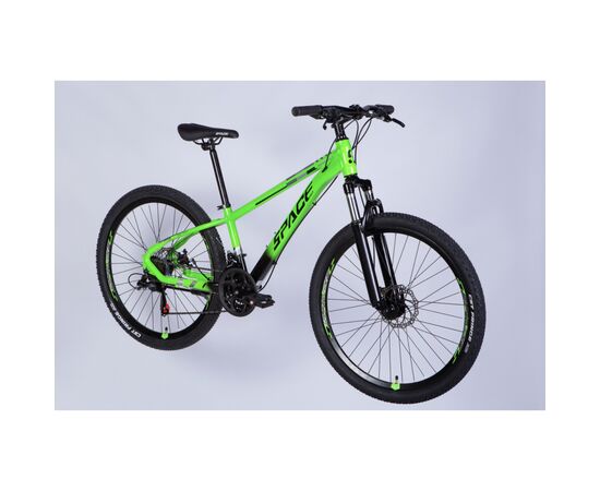 Велосипед Space 26" MERCURY DD FR рама-13" AL 2026 зелено-чорний (OPS-SP-26-082), изображение 7