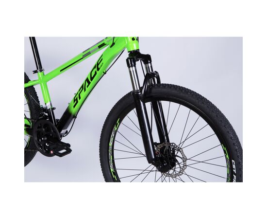 Велосипед Space 26" MERCURY DD FR рама-13" AL 2026 зелено-чорний (OPS-SP-26-082), изображение 8