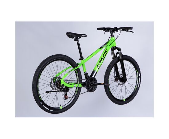 Велосипед Space 26" MERCURY DD FR рама-13" AL 2026 зелено-чорний (OPS-SP-26-082), изображение 9