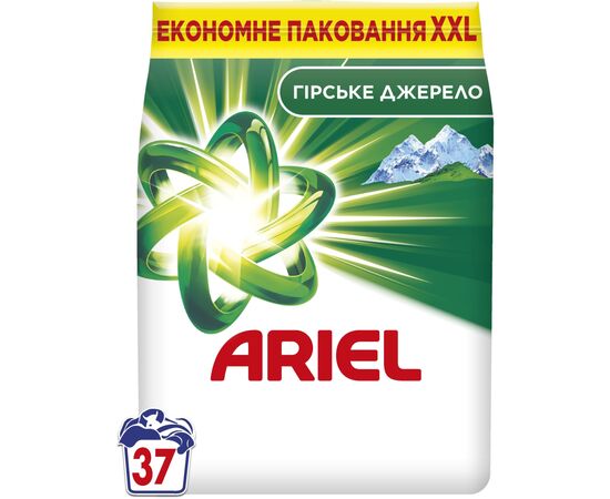 Стиральный порошок Ariel Горный родник 5 кг (8006530178112), изображение 2