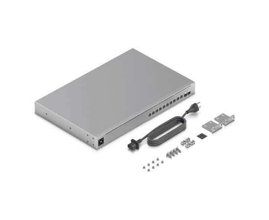Комутатор мережевий Ubiquiti USW-PRO-XG-10-POE, зображення 7
