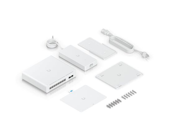 Комутатор мережевий Ubiquiti USW-PRO-XG-8-POE, зображення 8