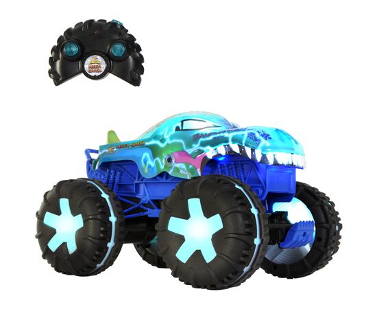 Радиоуправляемая игрушка Hot Wheels Автомодель Monster Trucks Мега Рекс 1:15 (JBD90)