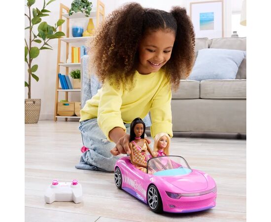 Радиоуправляемая игрушка Hot Wheels Barbie Кабриолет (JBH05), изображение 10