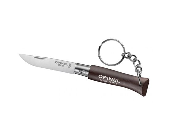 Нож Opinel 4 Keychain Inox Dark Brown (002268), изображение 3