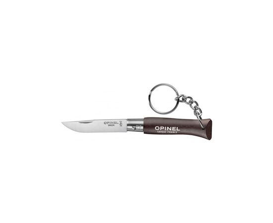 Нож Opinel 4 Keychain Inox Dark Brown (002268)