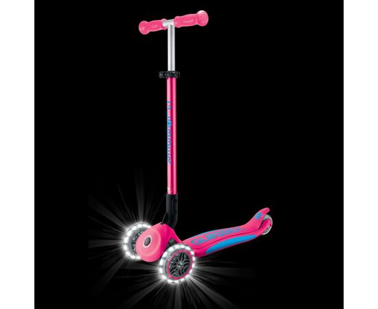 Самокат Globber Elite Lights Рожевий до 50 кг 3-9 років (439-610-3), зображення 11