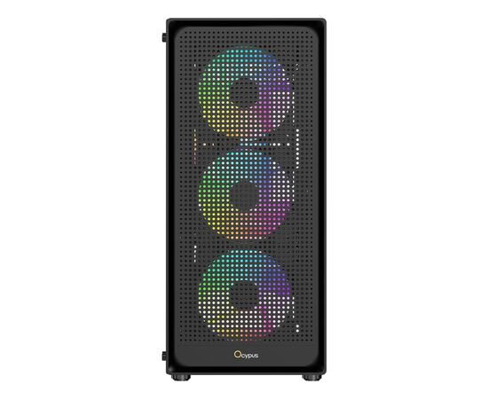 Корпус для ПК OCYPUS GAMMA C50 BK ARGB (GAMMA-C50-BKG400XX-GL), изображение 2