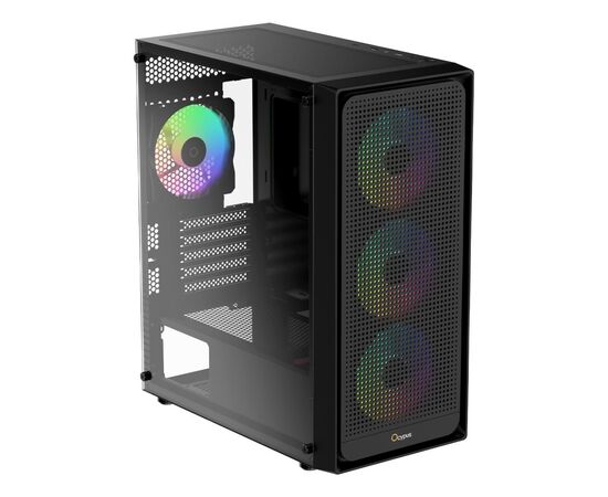 Корпус для ПК OCYPUS GAMMA C50 BK ARGB (GAMMA-C50-BKG400XX-GL)