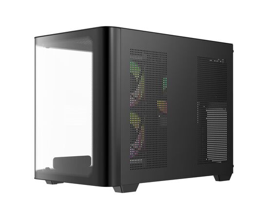 Корпус для ПК OCYPUS IOTA C50 BK CURVE ARGB DIGITAL (OTA-C50-BKD300CD-GL), зображення 3