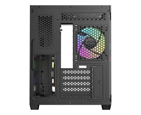 Корпус для ПК OCYPUS IOTA C50 BK CURVE ARGB DIGITAL (OTA-C50-BKD300CD-GL), зображення 4