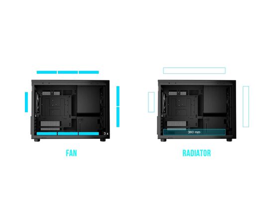 Корпус для ПК Gamdias ATHENA M4M (4711514503777), зображення 7