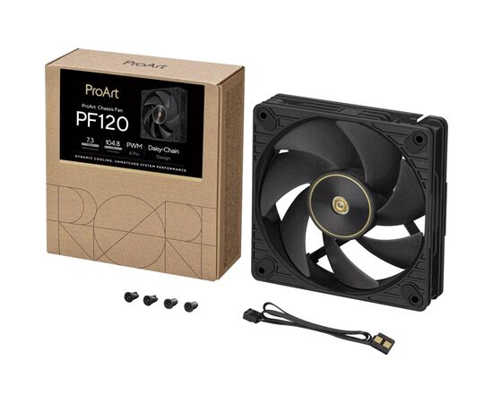 Кулер для корпуса ASUS ProArt PF120 Black (90DA00M0-B09000), изображение 12