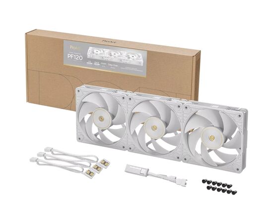 Кулер для корпуса ASUS ProArt PF120 White 3IN1 (90DA00M3-B09020), изображение 12