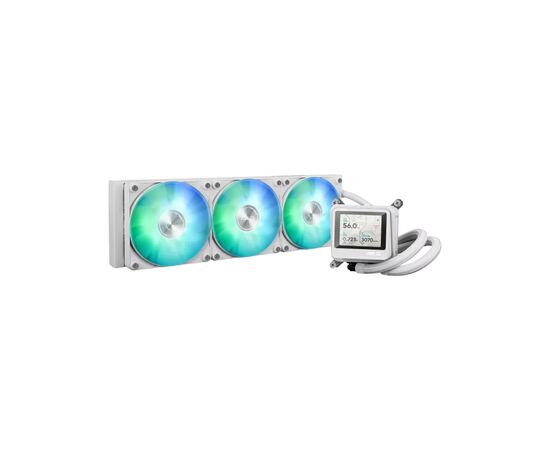 Система жидкостного охлаждения ASUS Max Gaming LC 360 ARGB LCD White (90RC01G2-B0EAY0), изображение 2