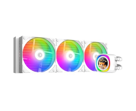 Система жидкостного охлаждения ID-Cooling FX360 LCD WHITE
