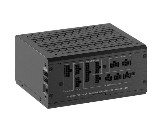 Блок живлення Corsair 1000W iCUE LINK HX1000i SHIFT (CP-9020265-EU), зображення 2