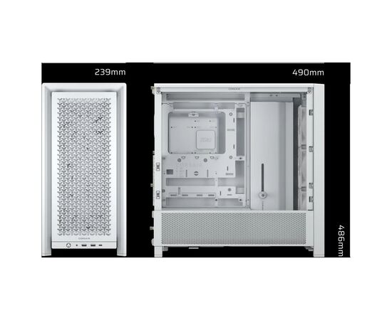 Корпус для ПК Corsair FRAME 4000D RS ARGB White (CC-9011297-WW), изображение 8