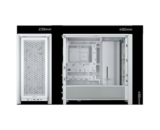 Корпус для ПК Corsair FRAME 4000D RS White (CC-9011313-WW), изображение 8