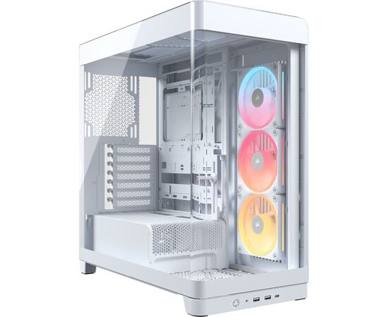 Корпус для ПК Corsair FRAME 4500X LX-R RGB Tempered Glass White (CC-9011317-WW)