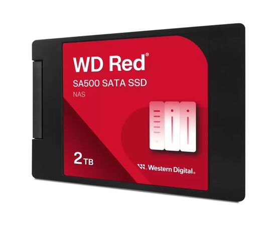 Накопичувач SSD 2.5" 2TB RED SA500 WD (WDS200T2R0A-68CKB0), зображення 2