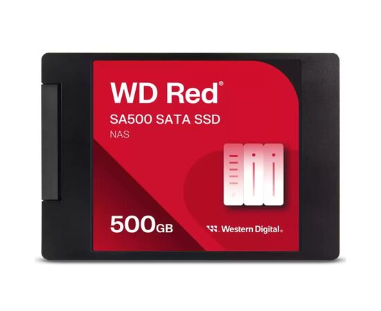Накопичувач SSD 2.5" 500GB RED SA500 WD (WDS500G1R0A-68A4W0)