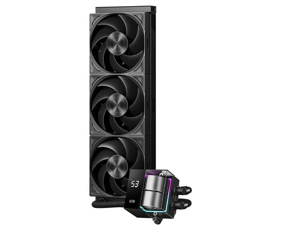 Система жидкостного охлаждения PcCooler DS360 Pro Digital BK, изображение 2