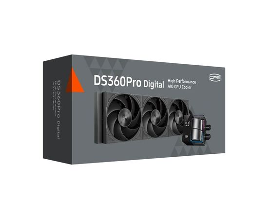 Система жидкостного охлаждения PcCooler DS360 Pro Digital BK, изображение 8