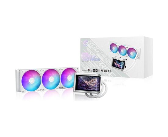 Система рідинного охолодження ASUS ROG-RYUO-IV-360-ARGB-WHITE (90RC01N2-B0EAY0), зображення 6