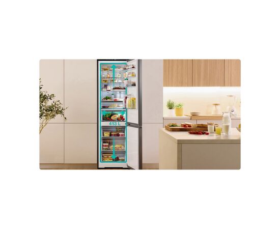 Холодильник Gorenje NRB620E6BX4WFE, зображення 6