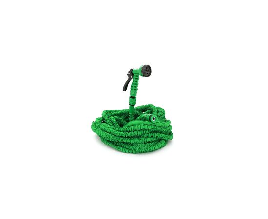 Шланг для поливу Voltronic 17,5-52,5м/175ft + розпилювач, насадка на кран, Blue/Green, Box (Garden hose 17,5-52,5), зображення 2