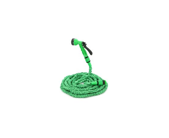 Шланг для поливу Voltronic KY-225G, 7.5-22.5м/75ft, + розпилювач, насадка на кран, Green, Box (KY-225G)