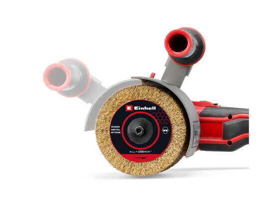 Шліфувальна машина Einhell Professional TP-BR 18/32 Li BL - Solo 100мм, 18V, 900-3200об/хв, D120мм (без АКБ та ЗП) (4468000), зображення 7