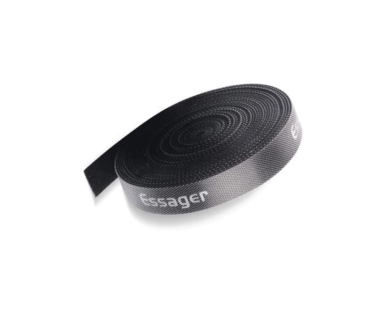 Набір для кріплення стрічка-липучка Cable Organizer 3m Black Essager (EXD-LXC01), зображення 3