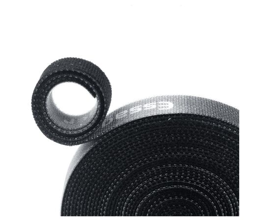 Набір для кріплення стрічка-липучка Cable Organizer 3m Black Essager (EXD-LXC01)
