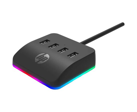 Концентратор HP USB 3.0 to 4xUSB 3.0 RGB black HP (HP_DHC-CT120)