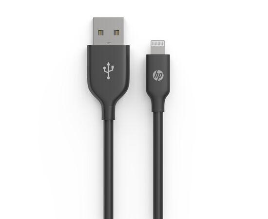 Дата кабель USB 2.0 AM to Lightning 1.0m 2.4A MFI HP (HP_DHC-MF101-1m)