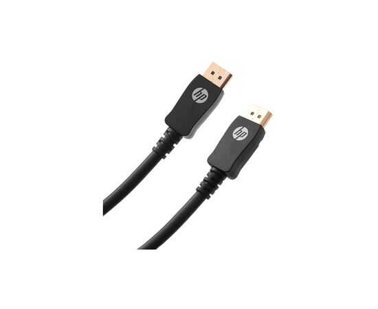 Кабель мультимедійний DisplayPort M to DisplayPort M 2.0m V1.2 4K60Hz black HP (HP_DHC-DP01-2M), зображення 3